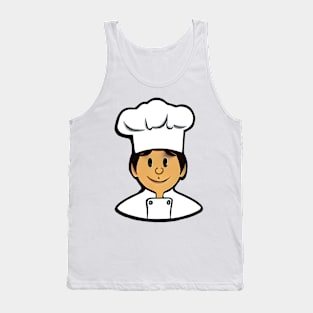 Whip up some fun with Chef Cartoon: A Deliciously Playful Piece of Art! Tank Top